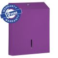 MERIDA STELLA VIOLET LINE SLIM MAXI folded paper towel dispenser, violet